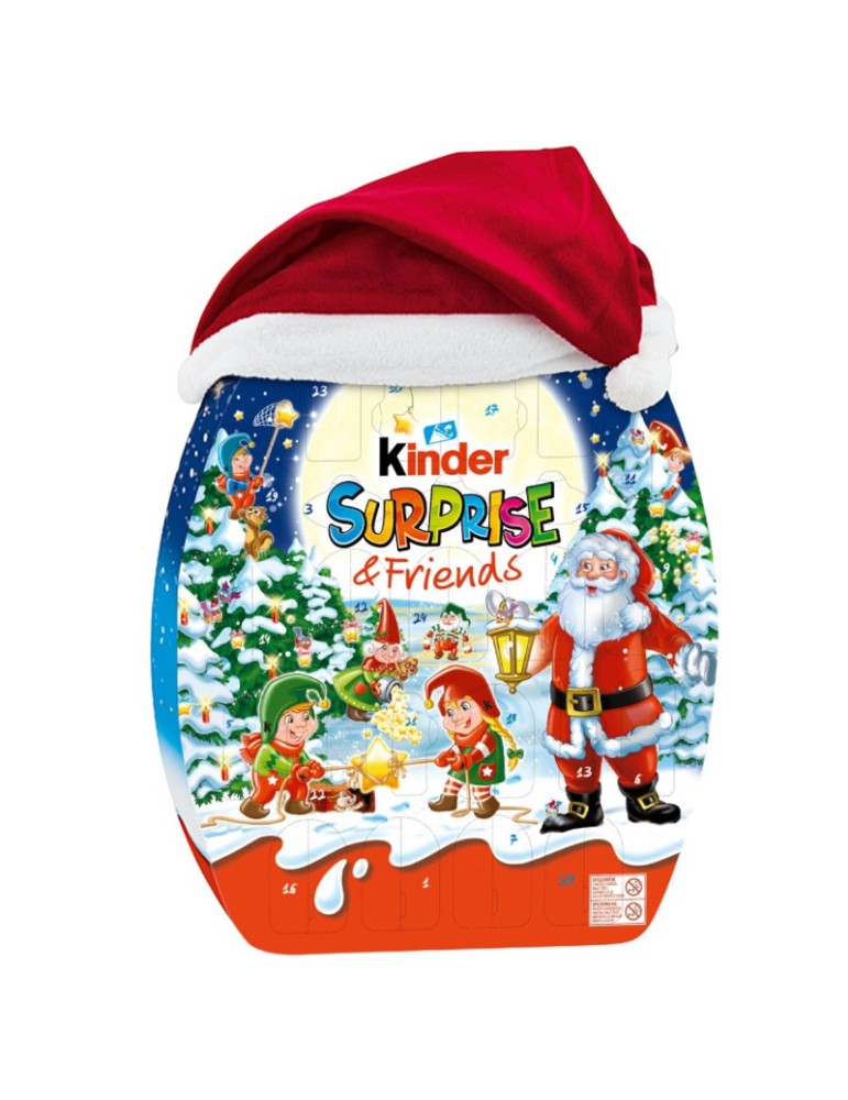 Calendario dell'Avvento Kinder Sorpresa & Friends - 404gr