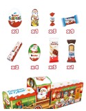 Calendario dell'avvento Kinder Trenino 221gr - contenuto