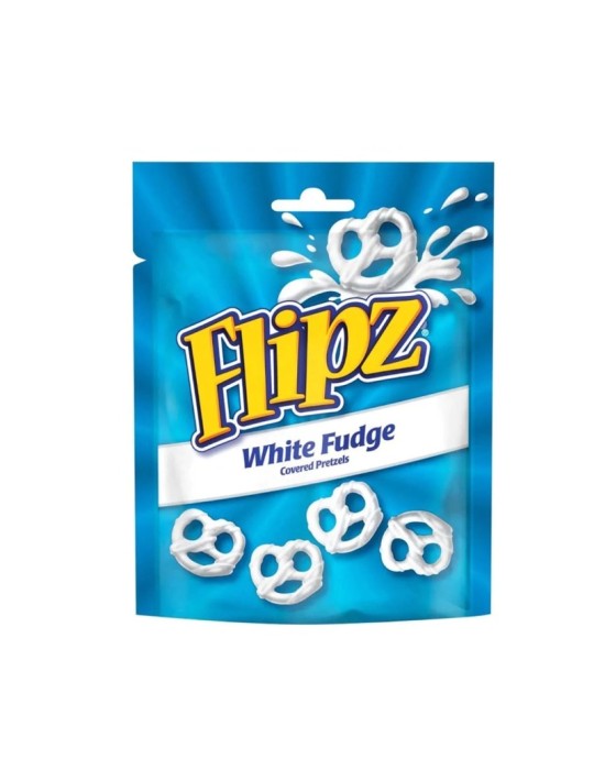 Flipz White Fudge coated Pretzel