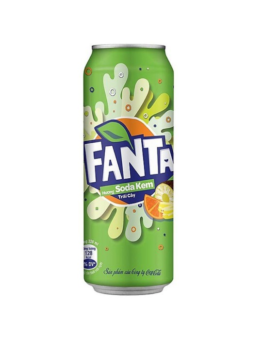 Fanta Soda Kem Trai Cay