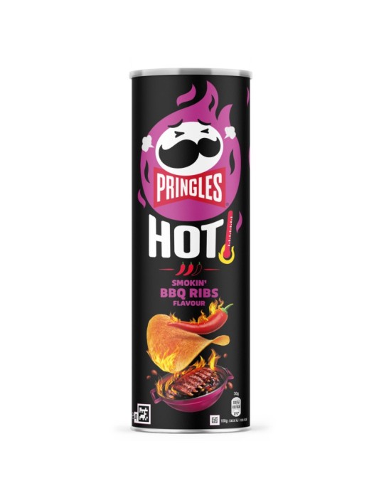 Pringles Hot Smokin BBQ Ribs Flavour