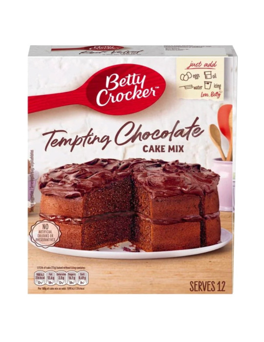 Betty Crocker Tempting Chocolate Cake Mix