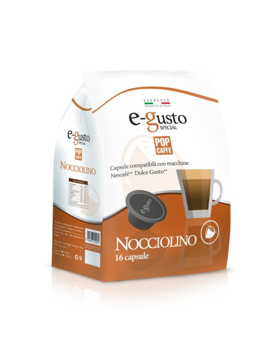 Pop-Caffè Nocciolino Dolce Gusto 16pz