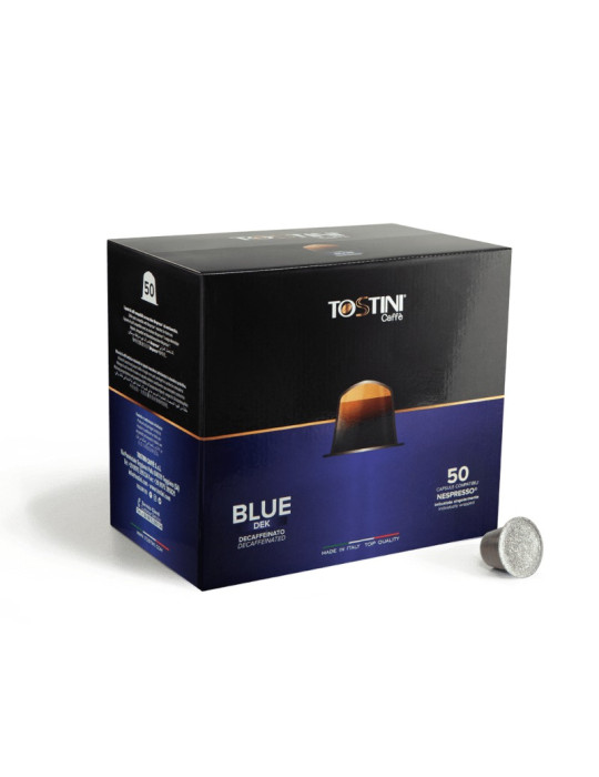 Caffè Tostini compatibile con Nespresso Blue - Decaffeinato