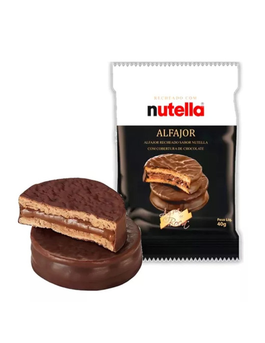 Alfajor Recheado Com Nutella