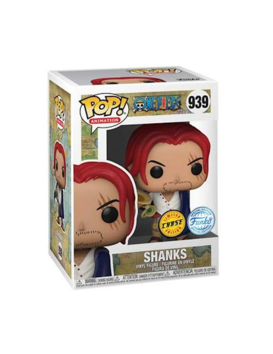 Funko Pop Animation One Piece Shanks 939 Special Edition CHASE