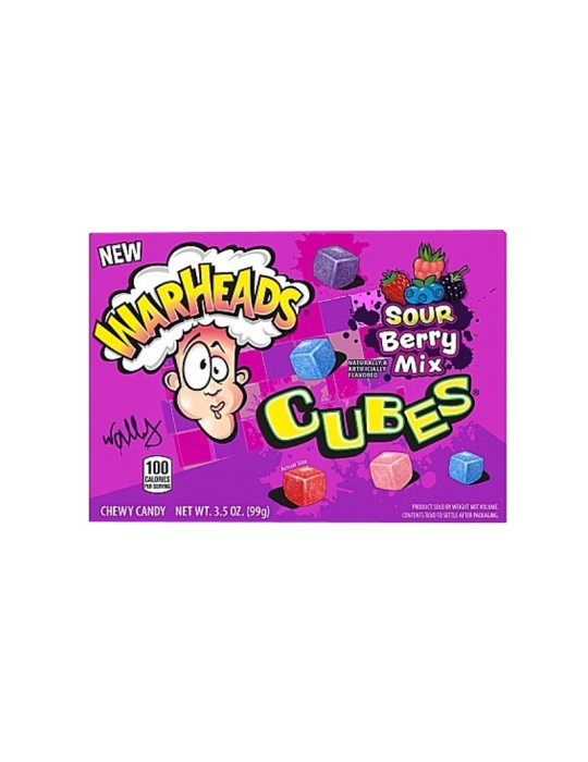 Warheads Cubes Sour Berry Mix