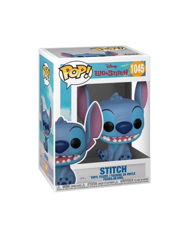 Lilo and Stitch POP! Disney Vinyl Figure Smiling Seated Stitch