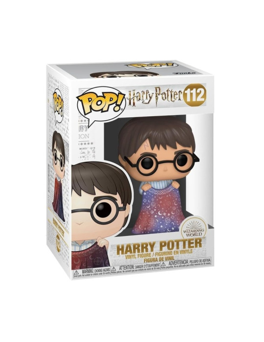 Harry Potter POP! Harry w/Invisibility Cloak 112