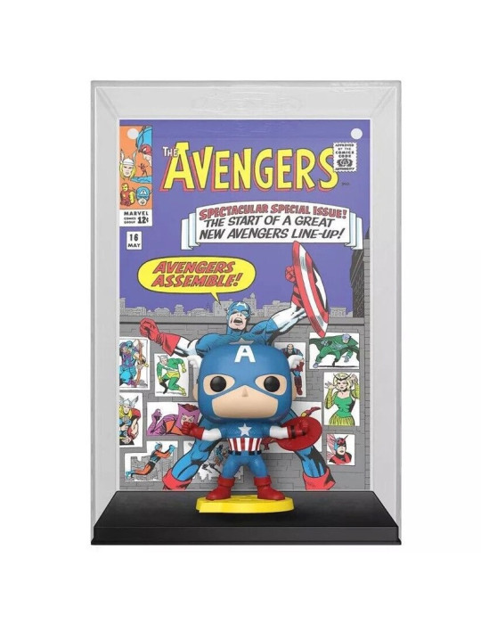 Marvel POP! Comic Cover Classic Captain America 30