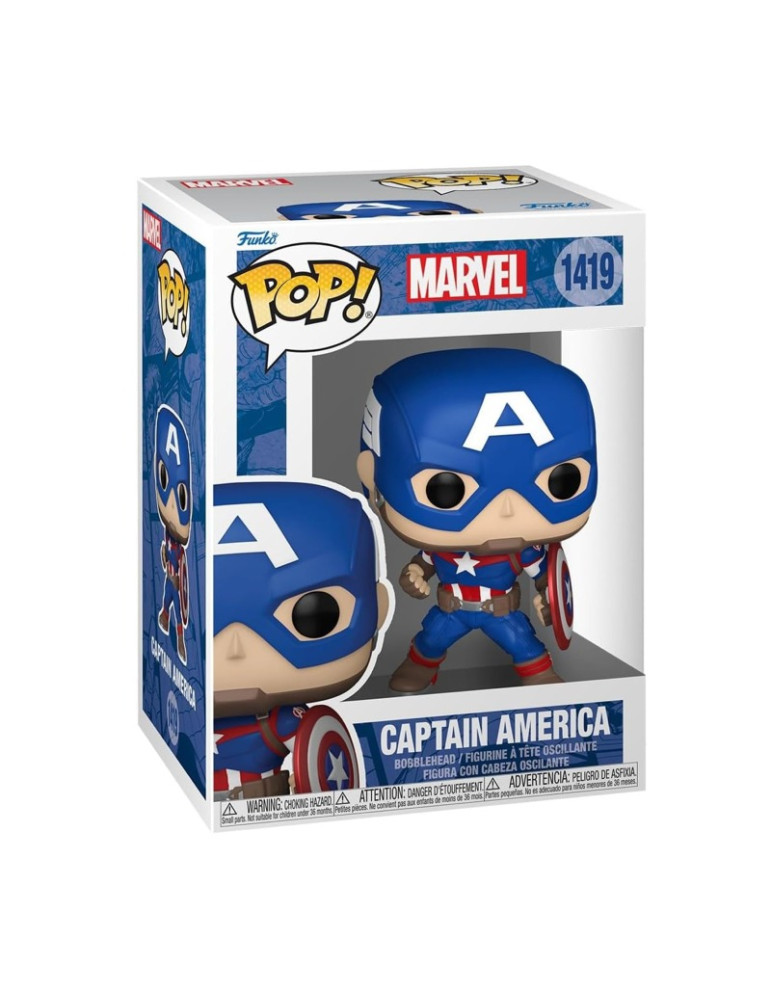 Marvel New Classics POP! Vinyl Figure Captain America 9 cm