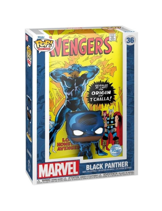 Marvel POP! Comic Cover Avengers Black Panther 36