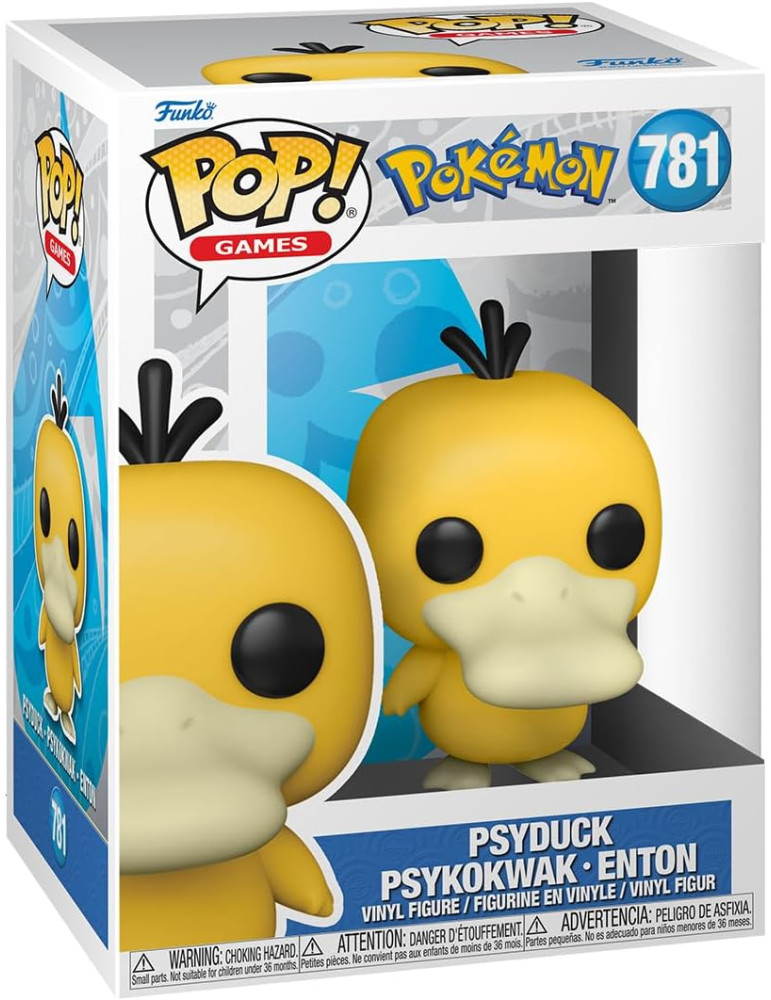 Funko Pop Games Pokemon Psyduck 781