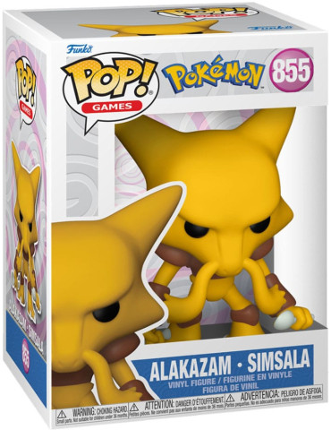 Funko Pop Games Pokemon Alakazam 855