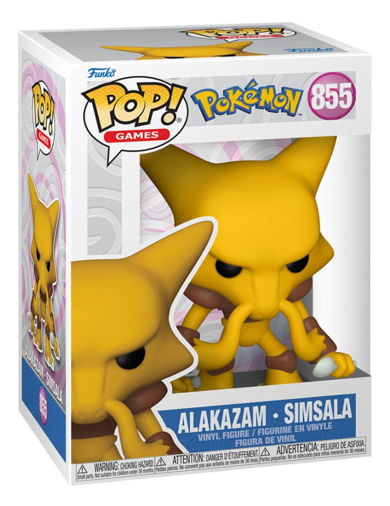 Funko Pop Games Pokemon Alakazam 855