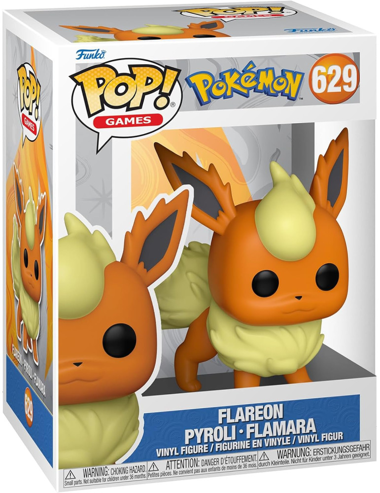 Funko Pop da collezione Pokemon, Flareon 629