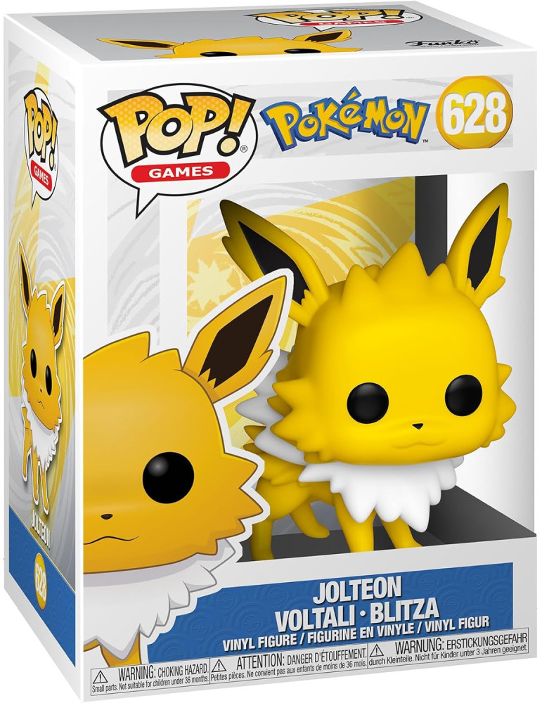 Funko Pop Games Pokemon Jolteon 628