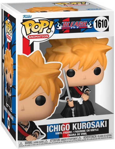 Funko Pop Bleach Vinyl Figure Ichigo (Shikai) con Spada 9 cm 1610