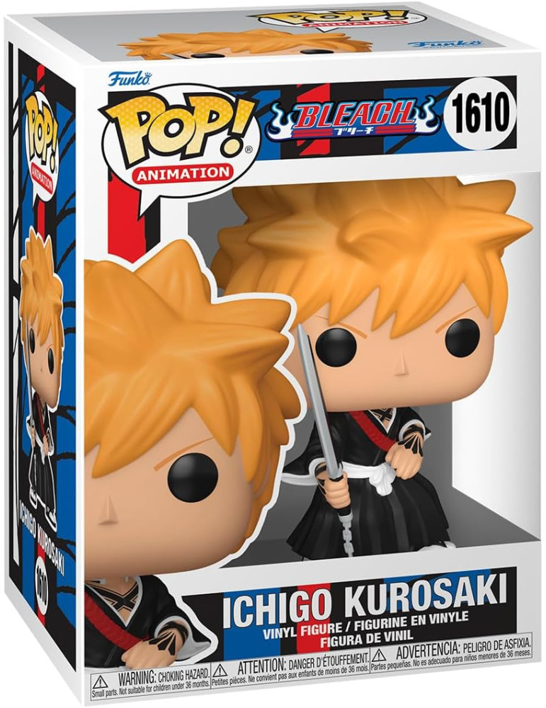 Funko Pop Bleach Vinyl Figure Ichigo (Shikai) con Spada 9 cm 1610