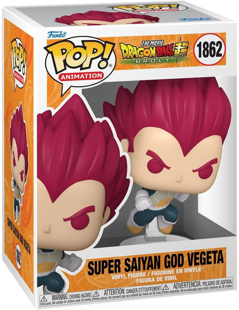 Dragon Ball Super Broly POP! Animation Vinyl Figure SSG Vegeta 1862