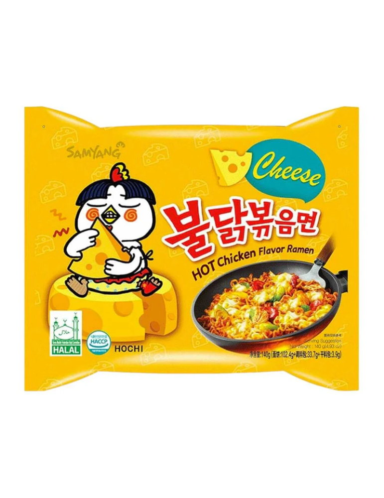 Samyang Buldak Instant Noodles al formaggio Samyang Buldak Instant Noodles al formaggio