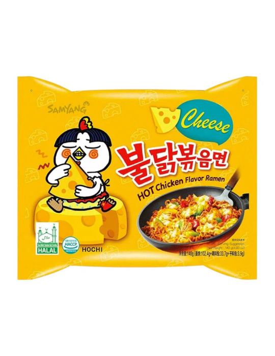 Samyang Buldak Instant Noodles al formaggio