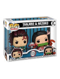 Tanjiro e Nezuko Movies Demon Slayer POP! Vinyl Figures 9 cm