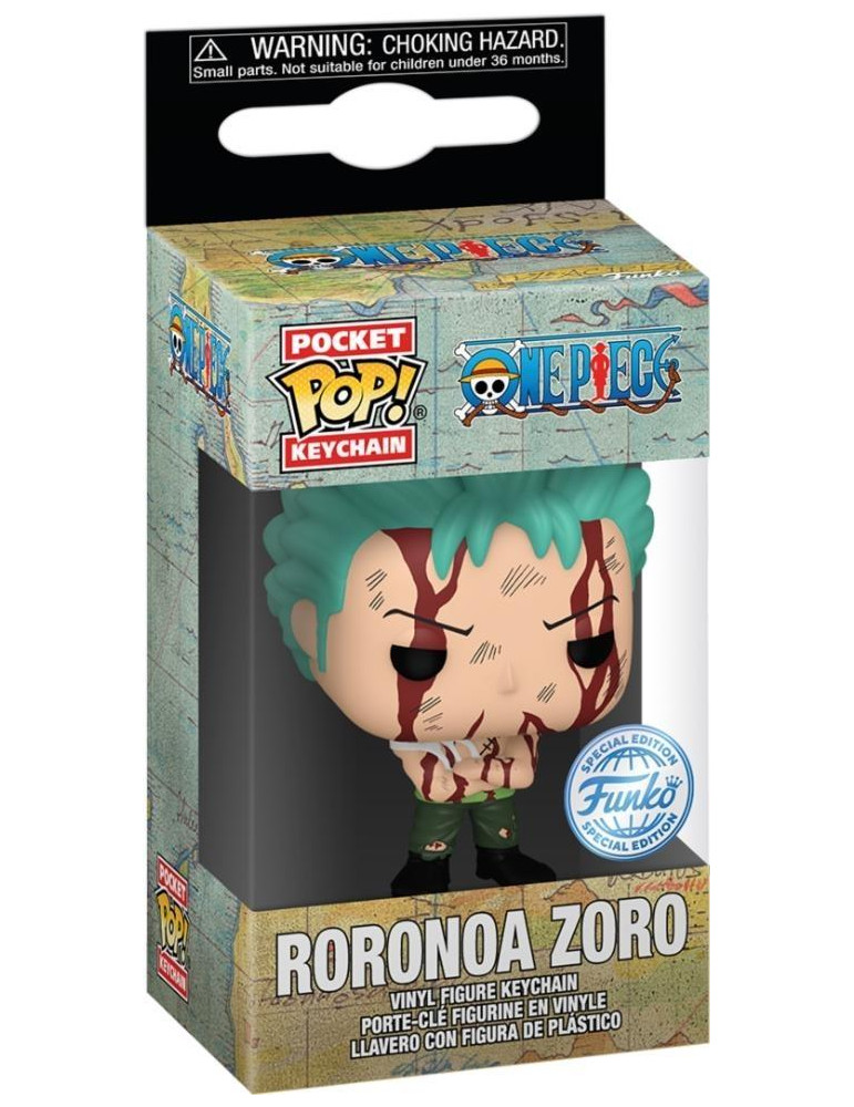 Roronoa Zoro (Nothing Happened) One piece - Portachiavi (keychains) Funko Pop