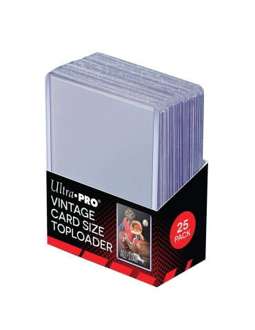 Ultra Pro Clear Regular Toploader (25 Custodie)