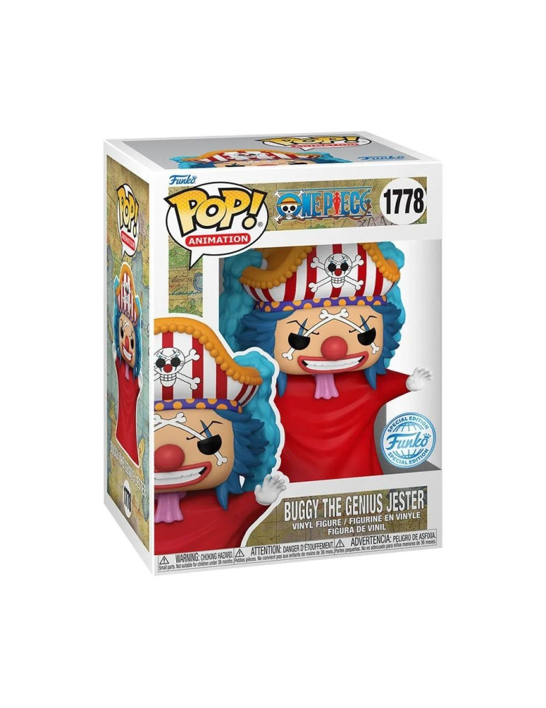 Funko Pop Animation One Piece - Buggy The Genius Jester (1778)