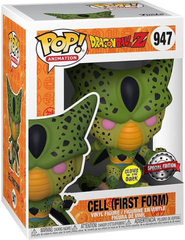 Cell (First Form 947) - Dragon Ball Z Funko Pop Special Edition Glow in the Dark
