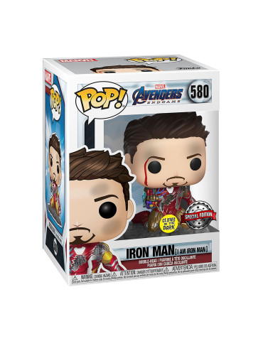 I Am Iron Man Glows in the Dark (580) - Avengers: Endgame Funko Pop