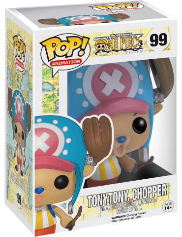 One Piece POP! Television Vinyl Figure Tony Tony Chopper 9 cm Flocked