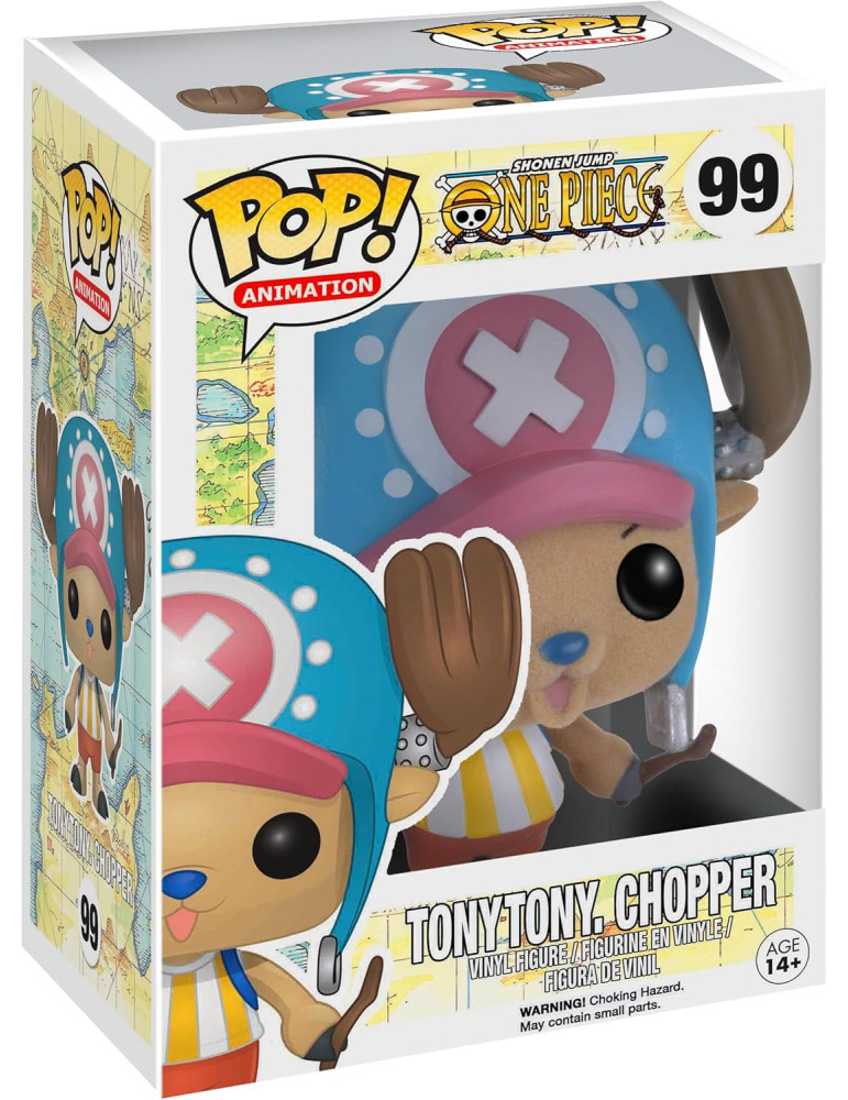 One Piece POP! Television Vinyl Figure Tony Tony Chopper 9 cm Flocked