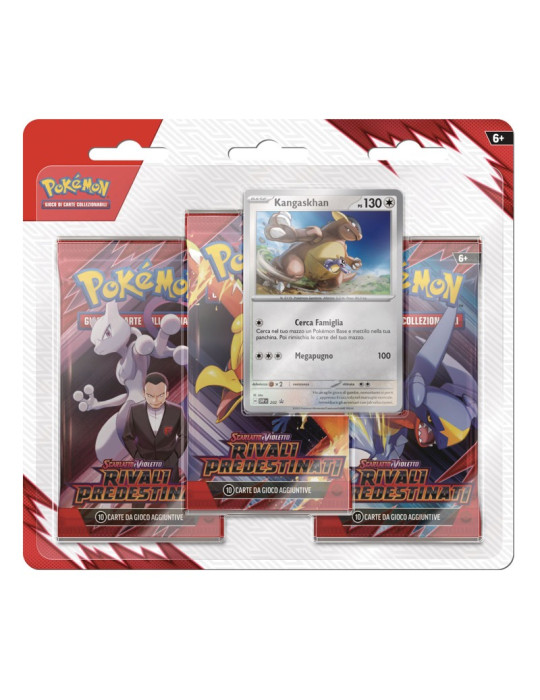 Pokémon TCG: Team Rocket: Rivali Predestinati Blister 3 Pack