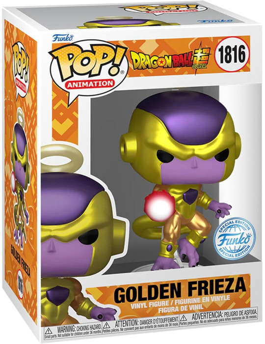 Dragon Ball Super POP! Golden Frieza 9 cm Special Edition 1816