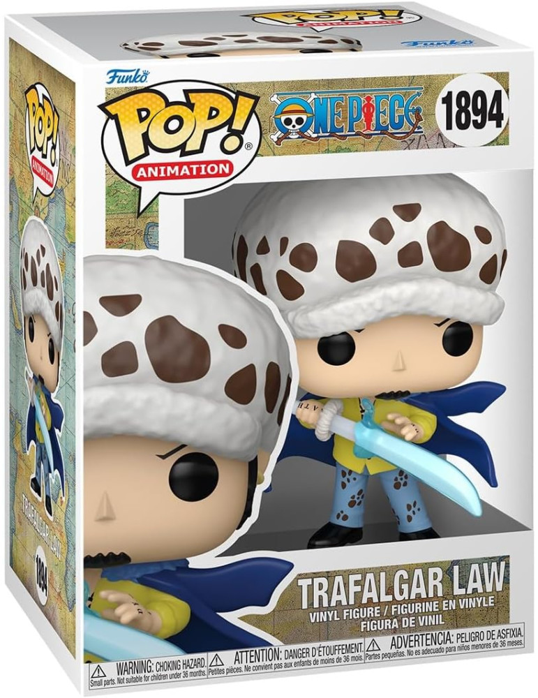 One Piece POP! Trafalgar Law 9 cm 1894 One Piece POP! Trafalgar Law 9 cm 1894
