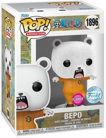 One Piece POP! Bepo 9 cm Special Edition Floccato 1896