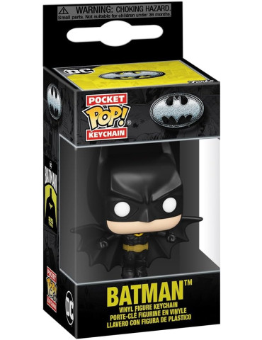 Portachiavi Batman 85th Anniversary POP! 4 cm Batman (Soaring)