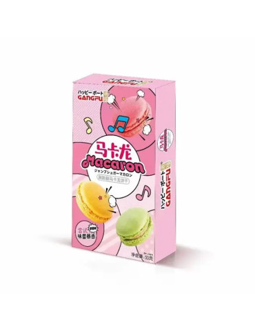 Gangfu Popping Macarons Strawberry 50g