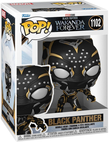 Black Panther: Wakanda Forever – POP! Marvel Vinyl Figure Black Panther 9 cm 1102