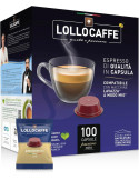 Lollo Capsule Compatibili Lavazza A Modo Mio miscela Oro