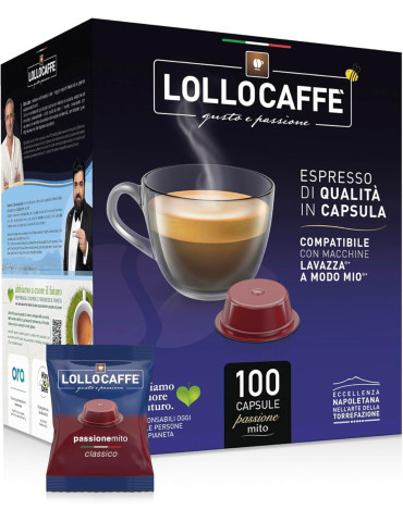 Lollo Capsule Compatibili Lavazza A Modo Mio miscela Classica