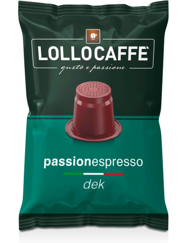 Lollo Capsule Compatibili Nespresso miscela Dek