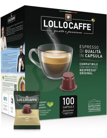 Lollo Capsule Compatibili Nespresso miscela Oro
