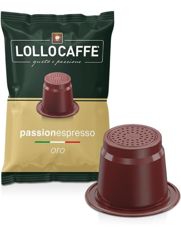 Lollo Capsule Compatibili Nespresso miscela Oro