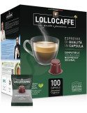 Lollo Capsule Compatibili Nespresso miscela Argento