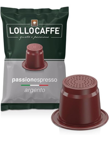 Lollo Capsule Compatibili Nespresso miscela Argento