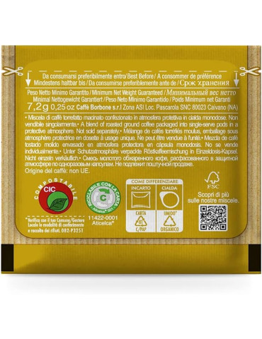 Cialda Caffè Borbone miscela Oro