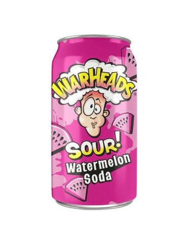 Warheads Watermelon Sour Soda 330ml